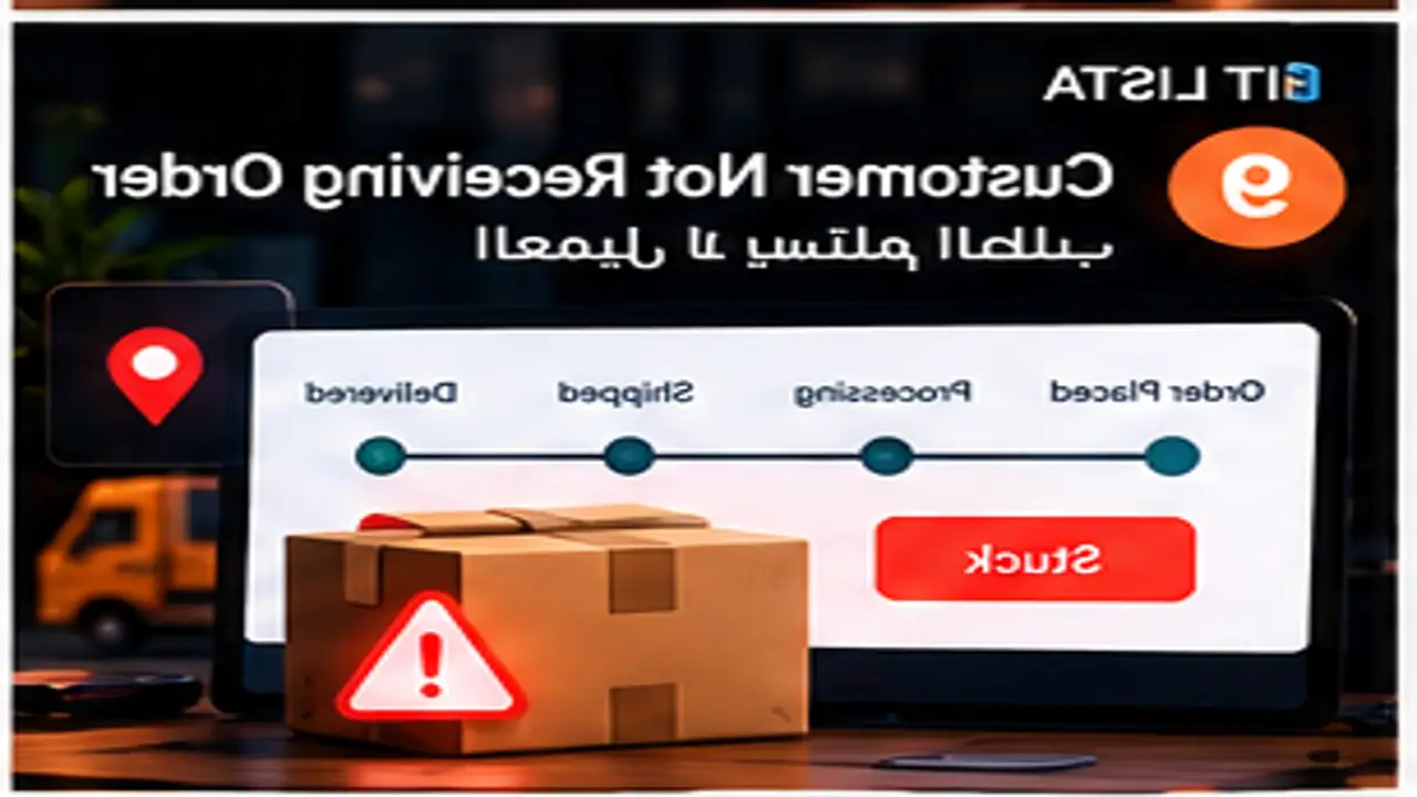 العميل لا يستلم الطلب - IT LISTA