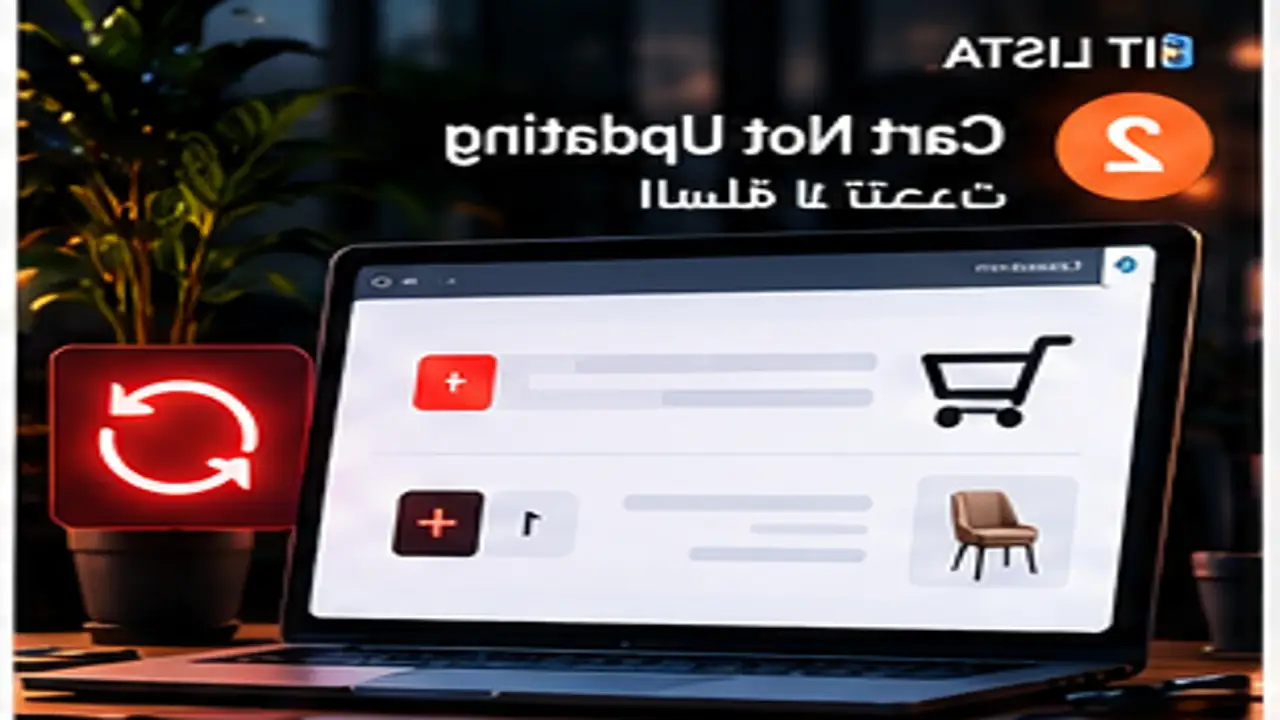 ecommerce cart not updating - IT LISTA