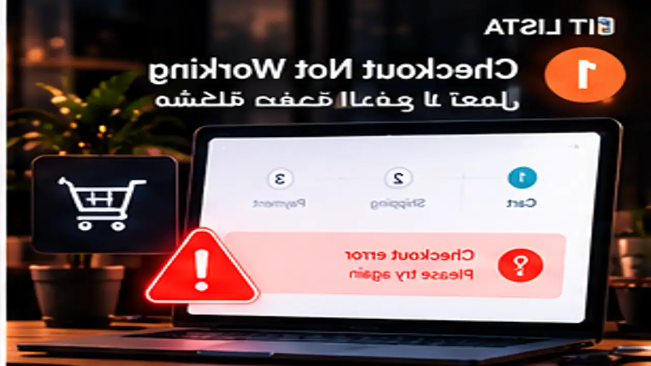 صفحة الدفع لا تعمل - IT LISTA
