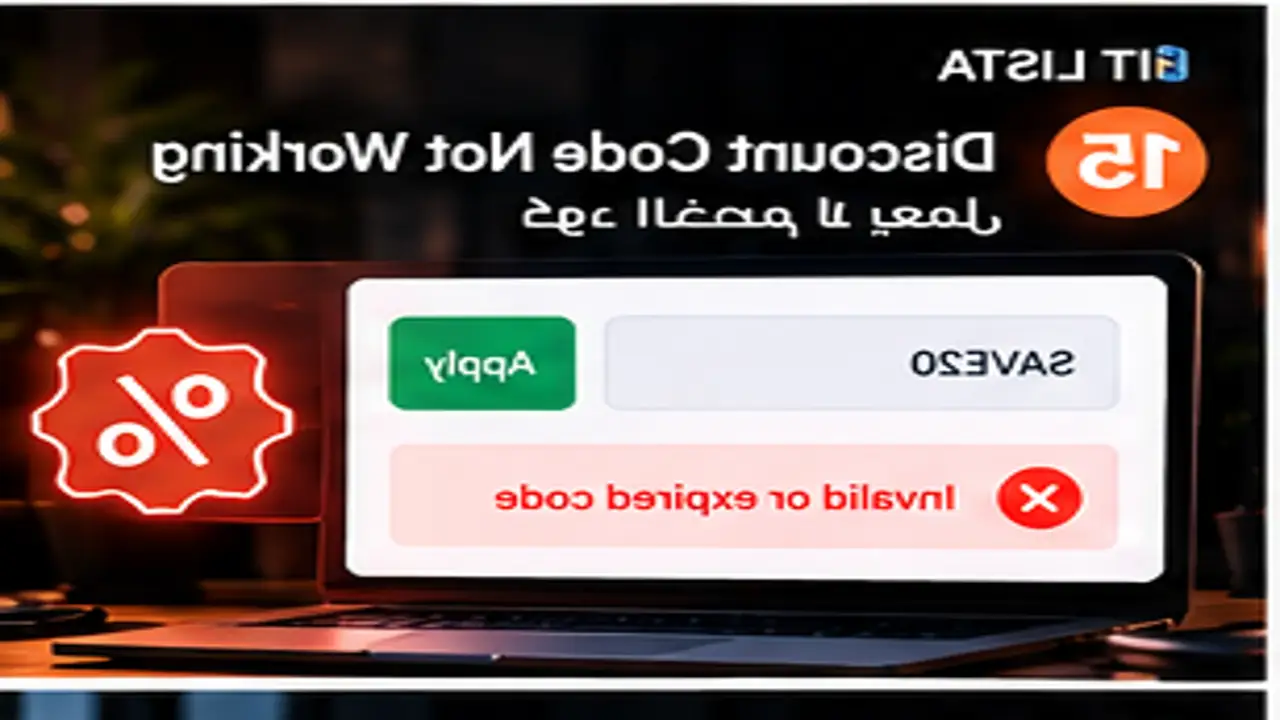 ecommerce discount code not working - IT LISTA