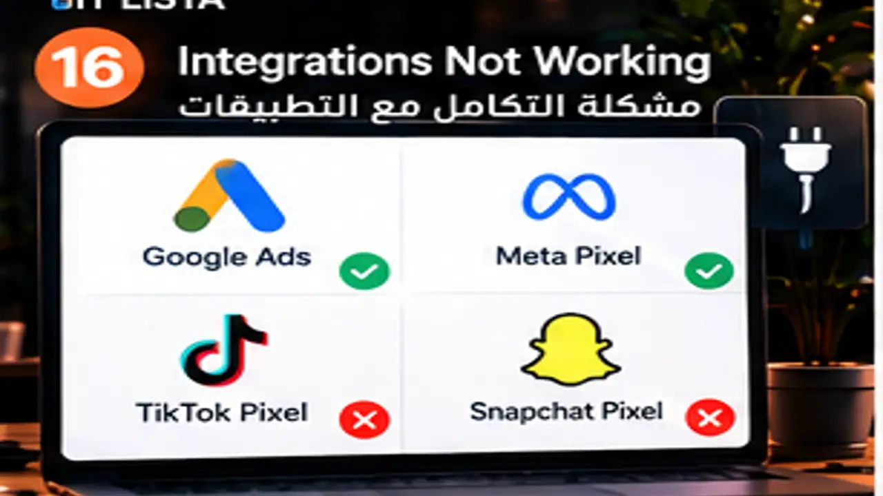تكاملات المتجر لا تعمل - IT LISTA