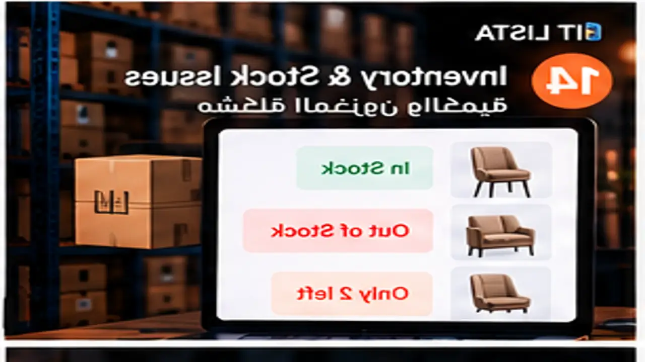 مشكلة المخزون في المتجر - IT LISTA