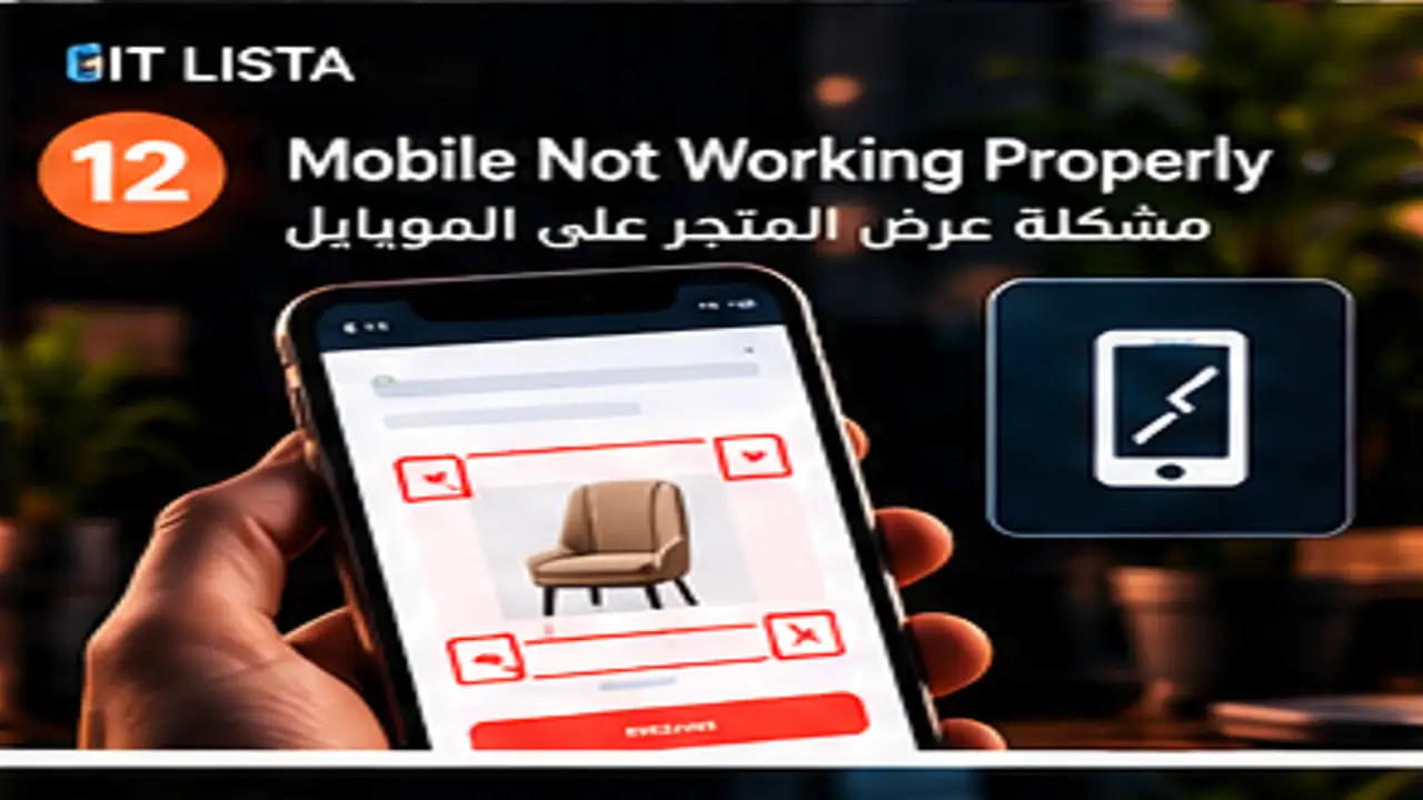 المتجر لا يعمل على الموبايل - IT LISTA