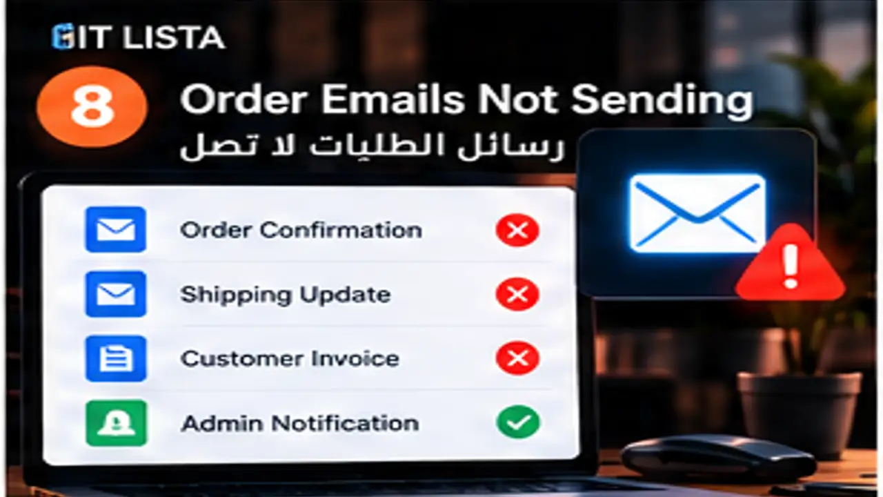 ecommerce order emails not sending - IT LISTA