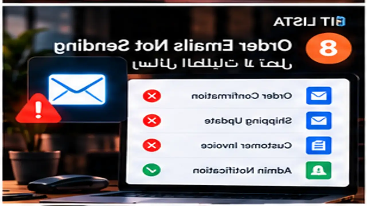 ecommerce order emails not sending - IT LISTA