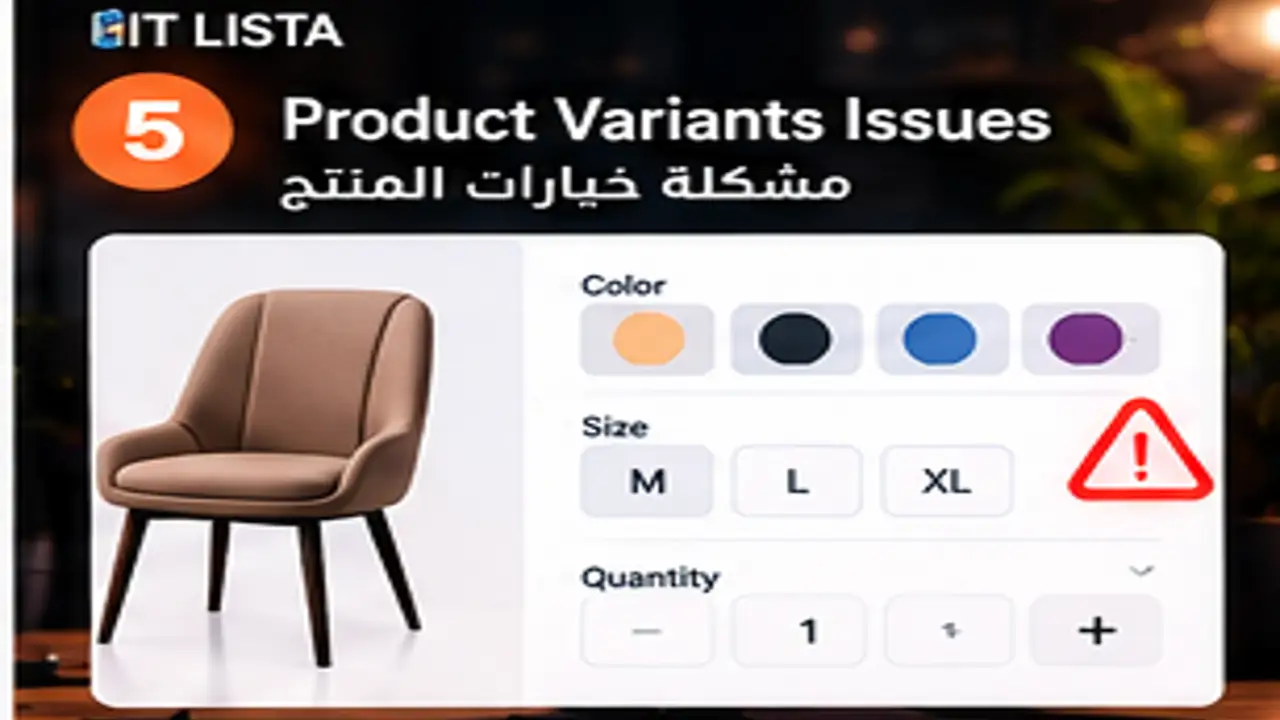 خيارات المنتج لا تعمل - IT LISTA