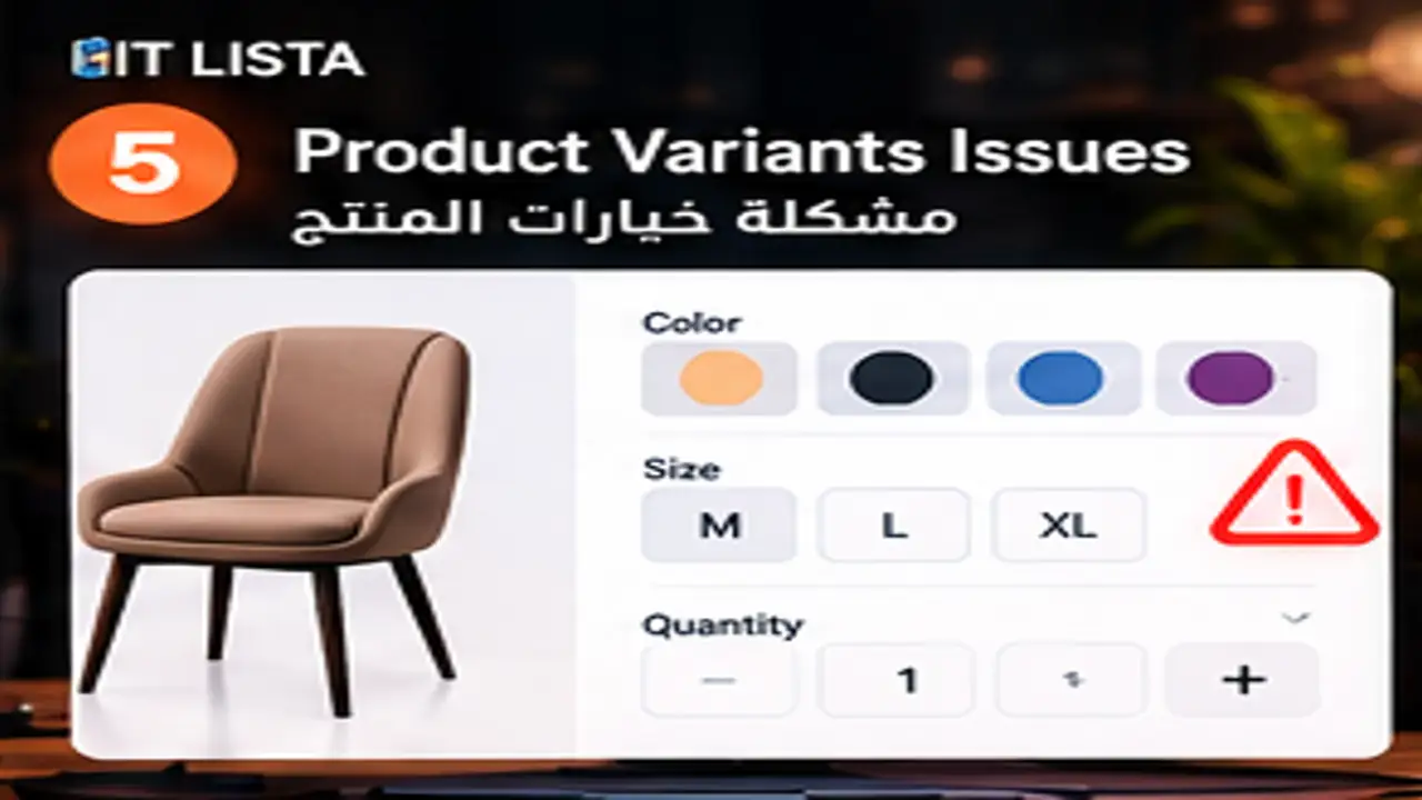 product variants not working - IT LISTA