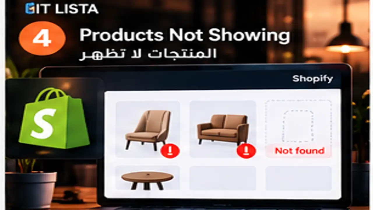 المنتجات لا تظهر في المتجر - IT LISTA