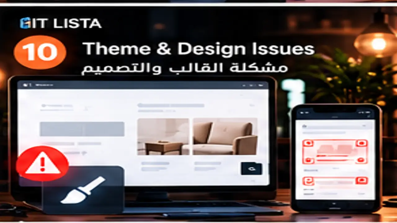 مشاكل قالب المتجر - IT LISTA