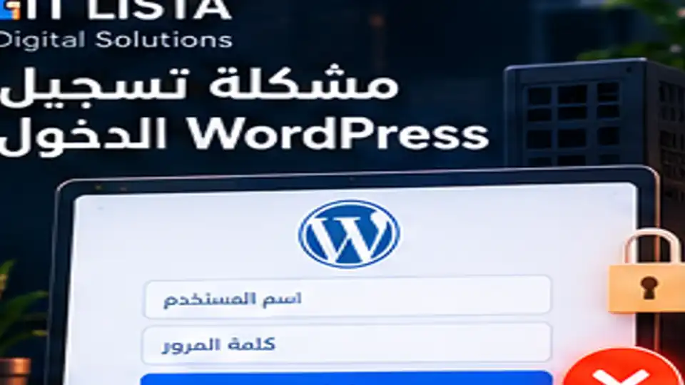 لا يمكن الدخول ووردبريس - IT LISTA