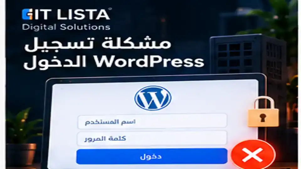 لا يمكن الدخول ووردبريس - IT LISTA
