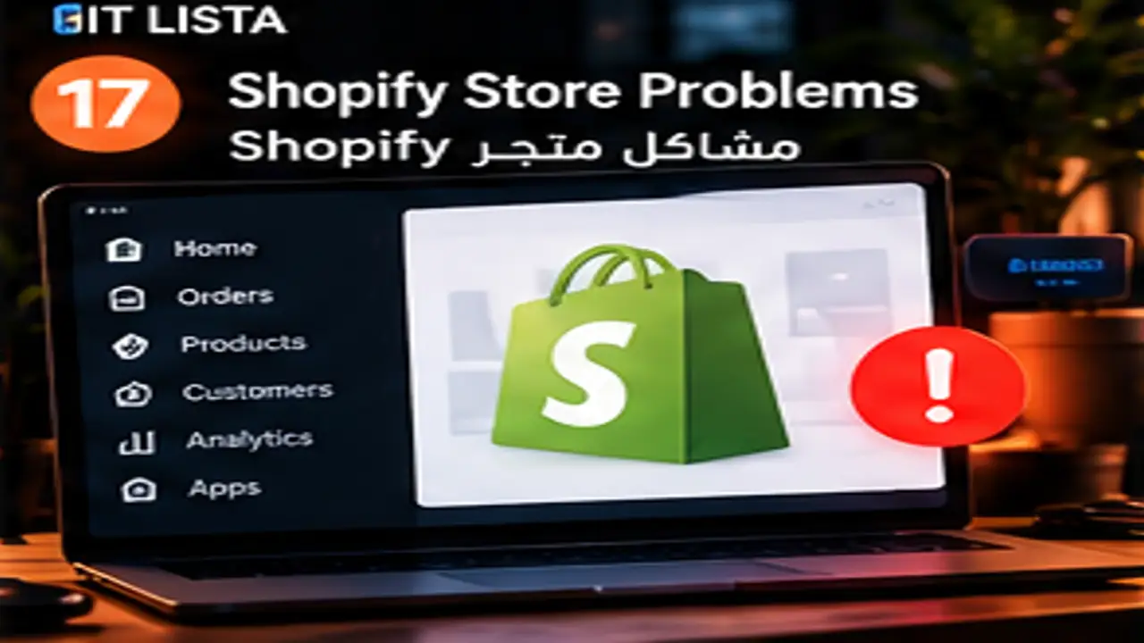 مشاكل متجر Shopify - IT LISTA