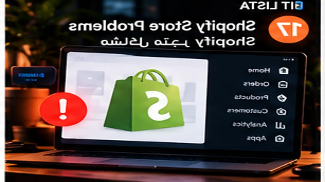 Shopify store problems - IT LISTA