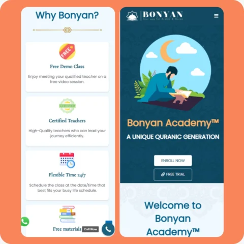 Educational platform ( WordPress CMS )
