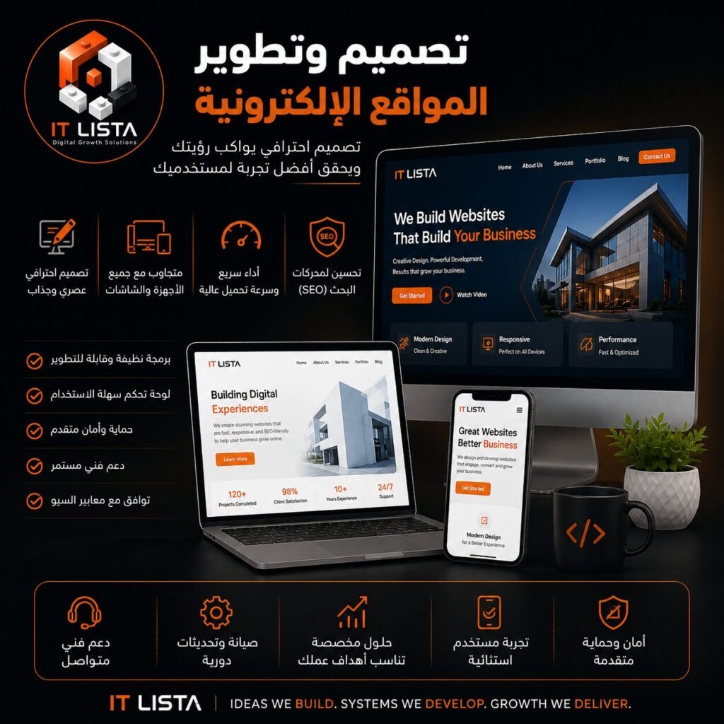 Professional Website Design and Web Development Services by IT Lista