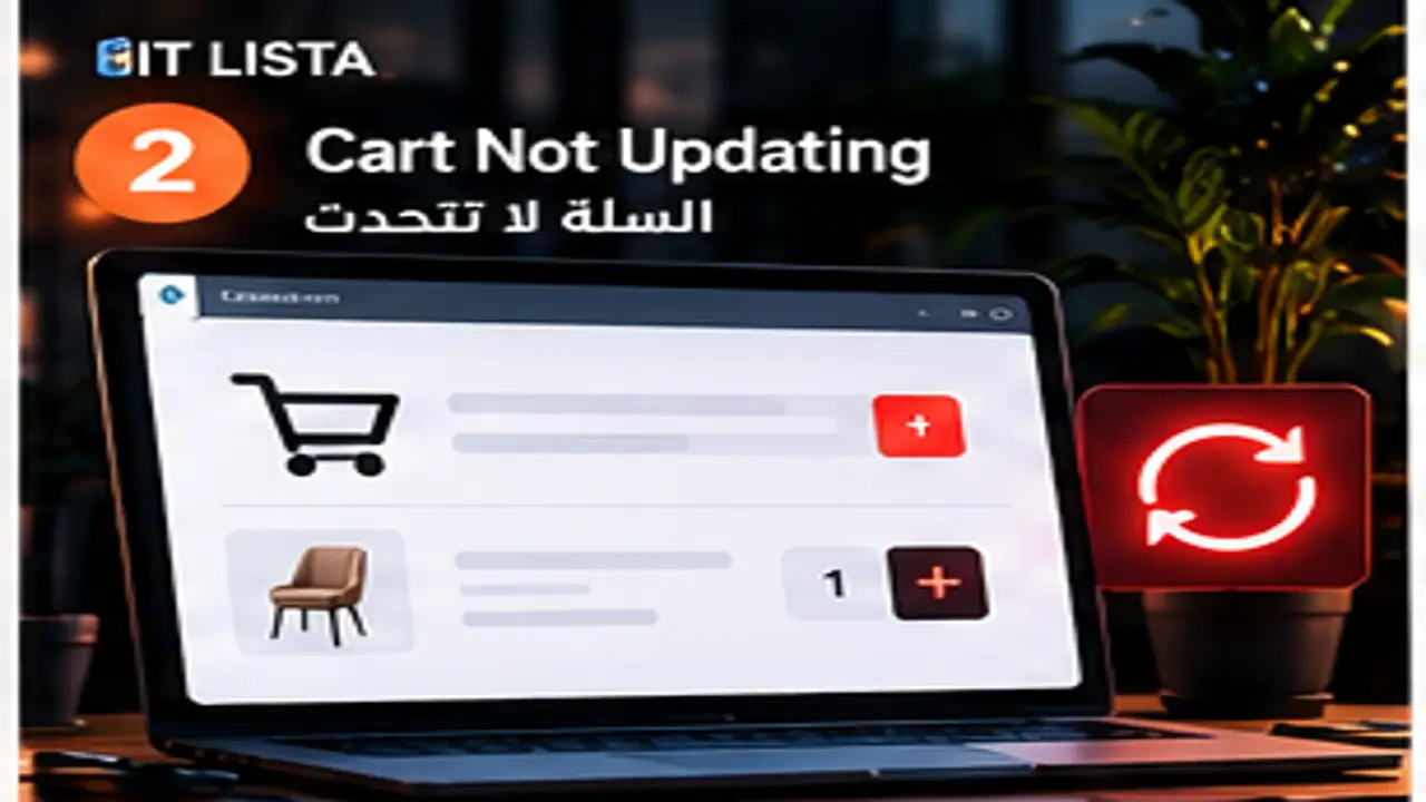 ecommerce cart not updating - IT LISTA