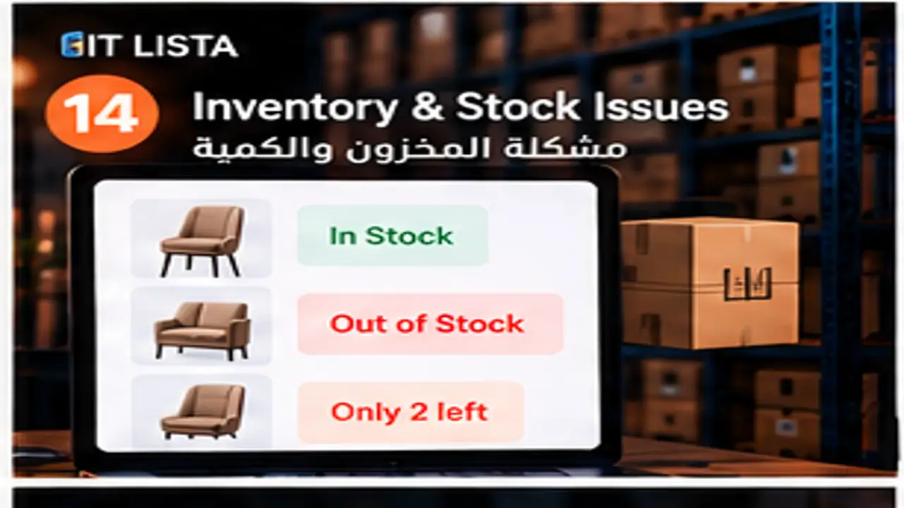 مشكلة المخزون في المتجر - IT LISTA
