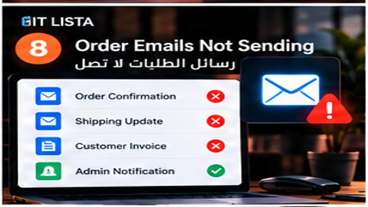 ecommerce order emails not sending - IT LISTA