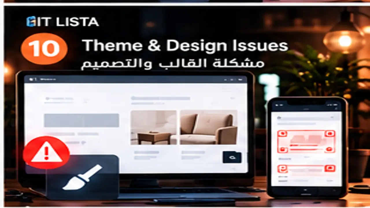 مشاكل قالب المتجر - IT LISTA