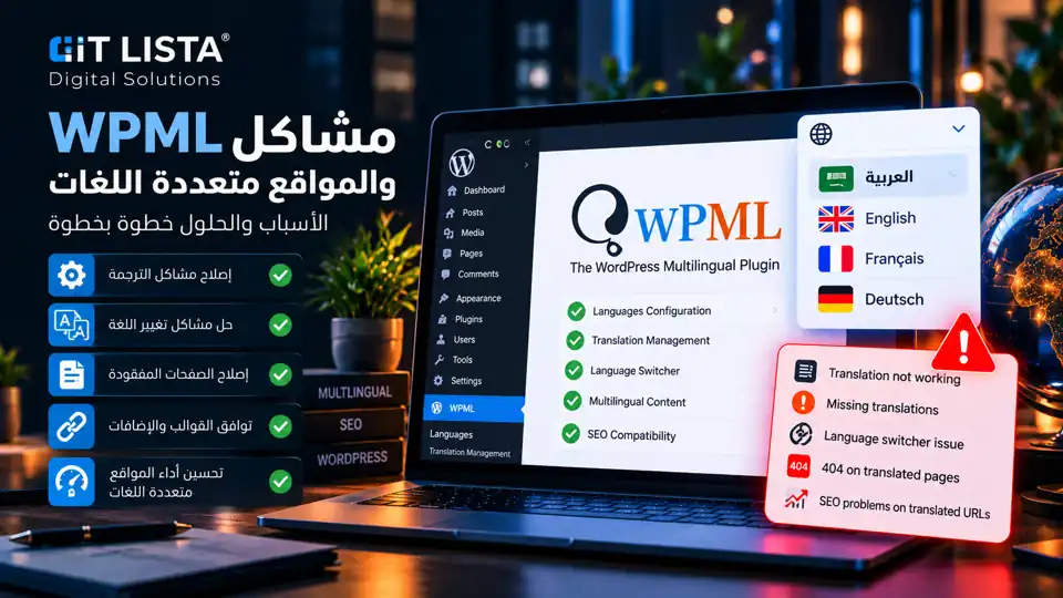 مشاكل WPML ووردبريس - IT LISTA