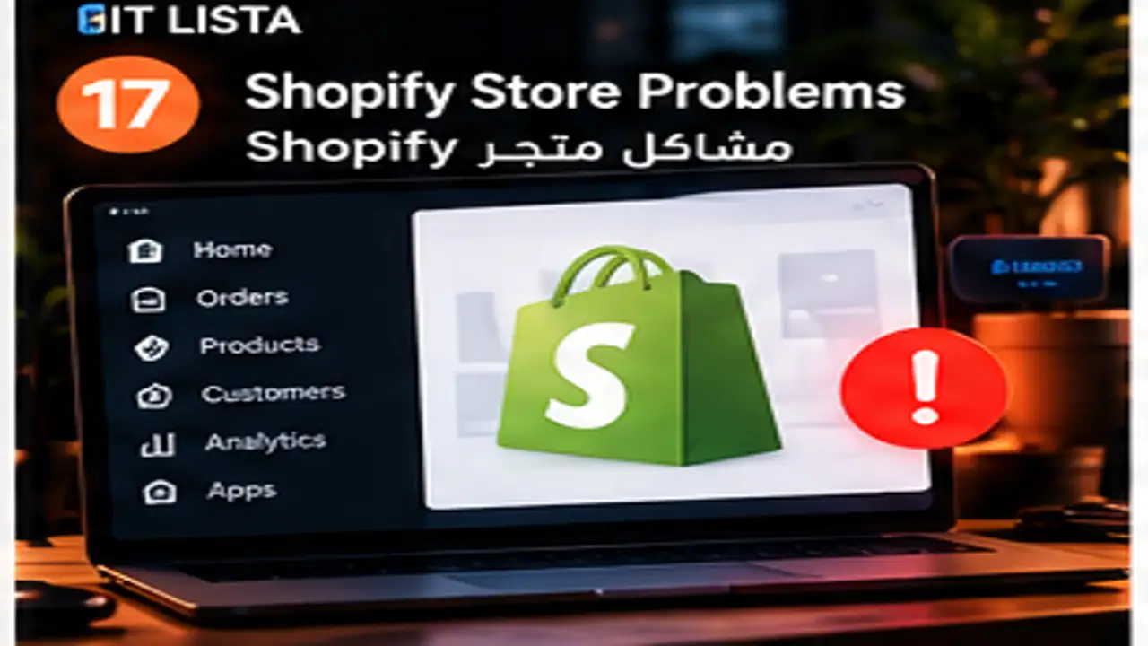 مشاكل متجر Shopify - IT LISTA
