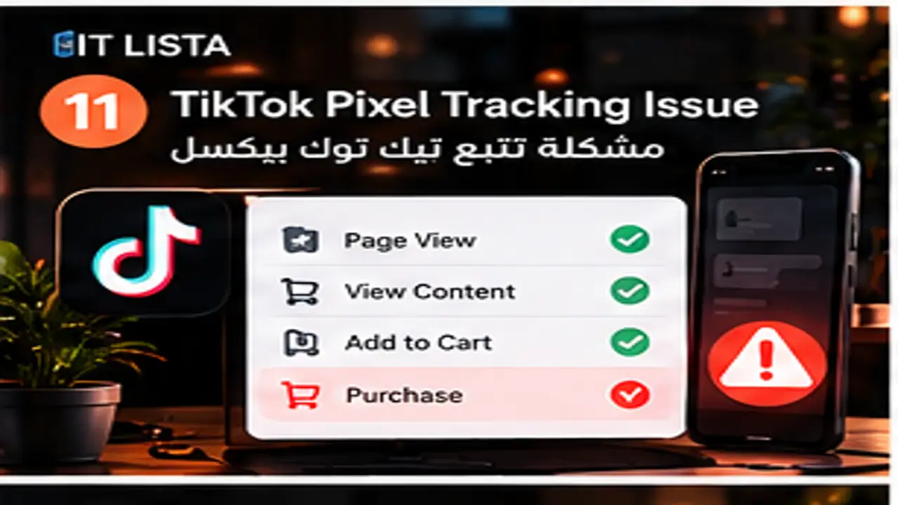 TikTok Pixel لا يتتبع - IT LISTA