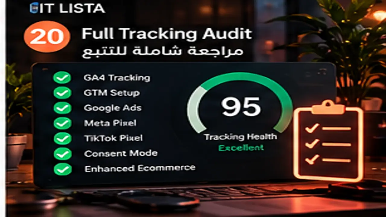 Full tracking audit GA4 GTM pixels - IT LISTA